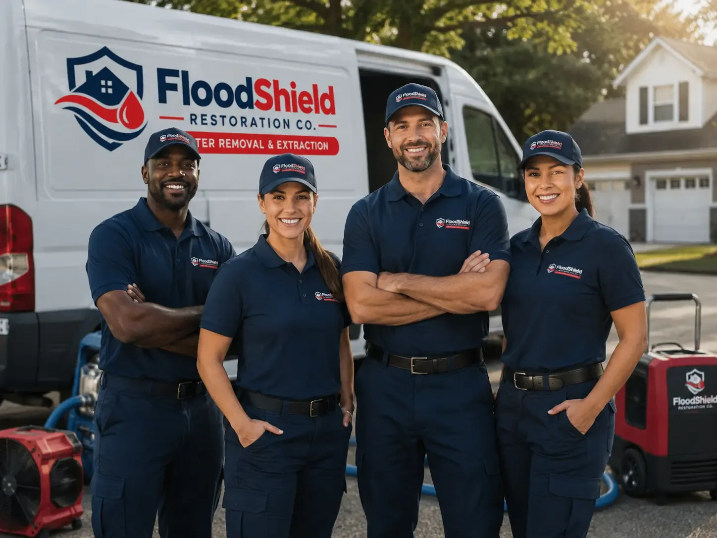 Flood Damage Restoration company in East Fultonham, OH